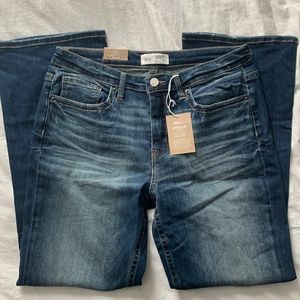 BKE Stella Mid-Rise Blue Jeans | Size 32S| Slim Fit | Bootcut |